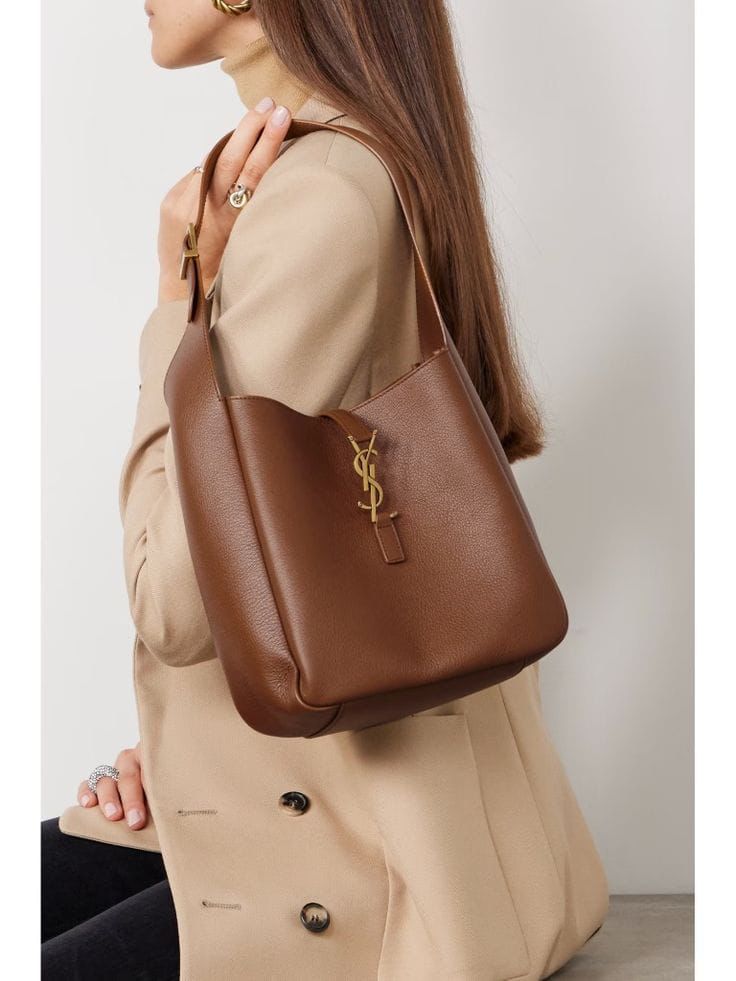YSL Saint Laurent LE 37 Shopper – Women Bag (Premium Quality) (Brown)