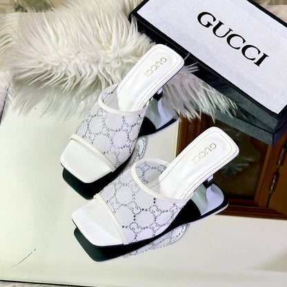 GUCCI Women Sandals – With Brand Box (White)