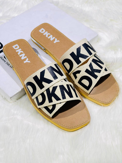 RESTOCKED – DKNY Soft Flats (Beige)