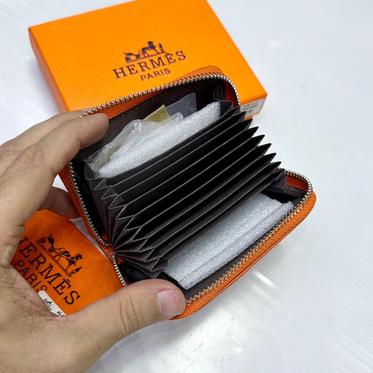Hermès – Mini Wallets / Card Holders (Black)
