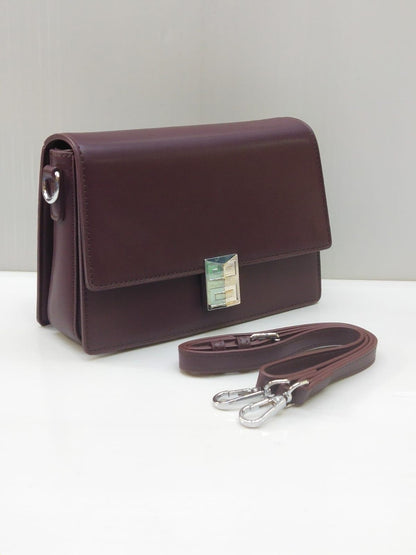 GIVENCHY – Premium Clutch with Long Belt (Chocolate)