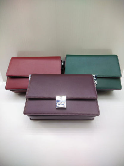 GIVENCHY – Premium Clutch with Long Belt (Red)