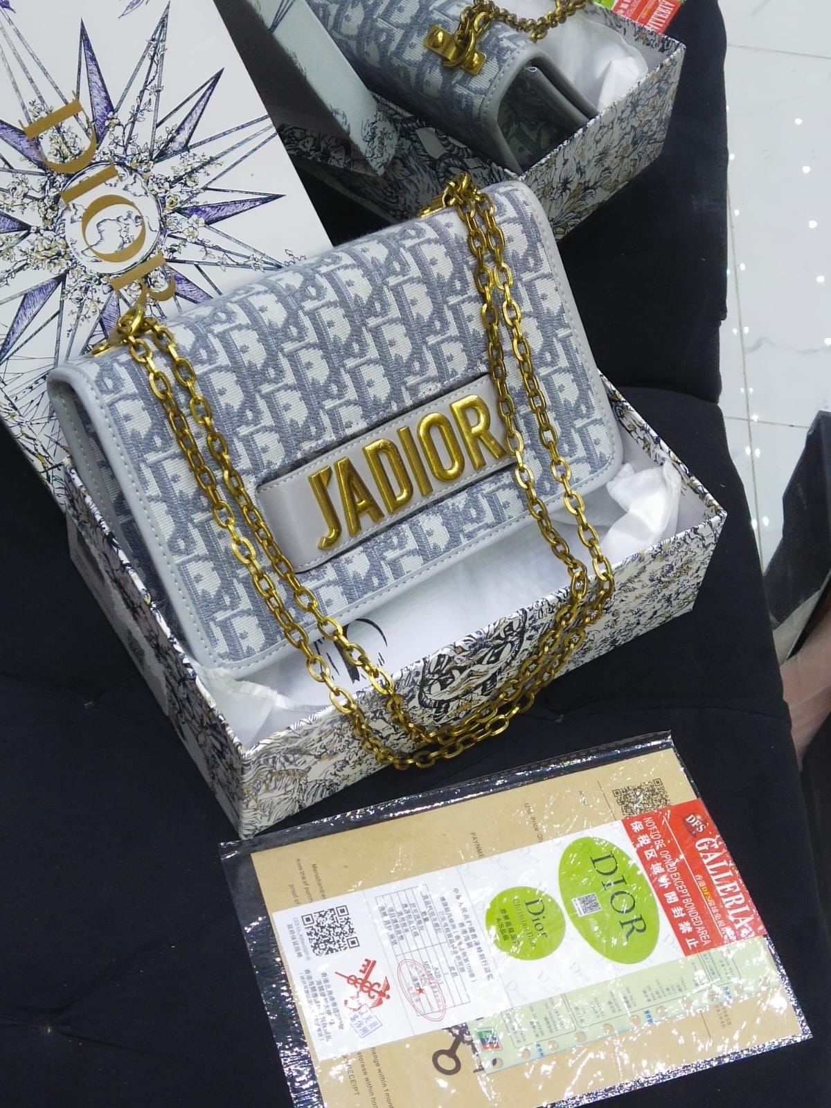J’ADIOR Series – Medium Bag (Off White)