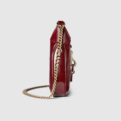 GUCCI JACKIE NOTTE MINI – Women Shoulder Bag (Maroon)