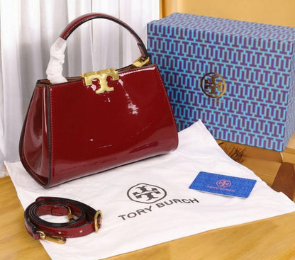 TORY BURCH MINI ELEANOR SATCHEL – Women Bag (Red)