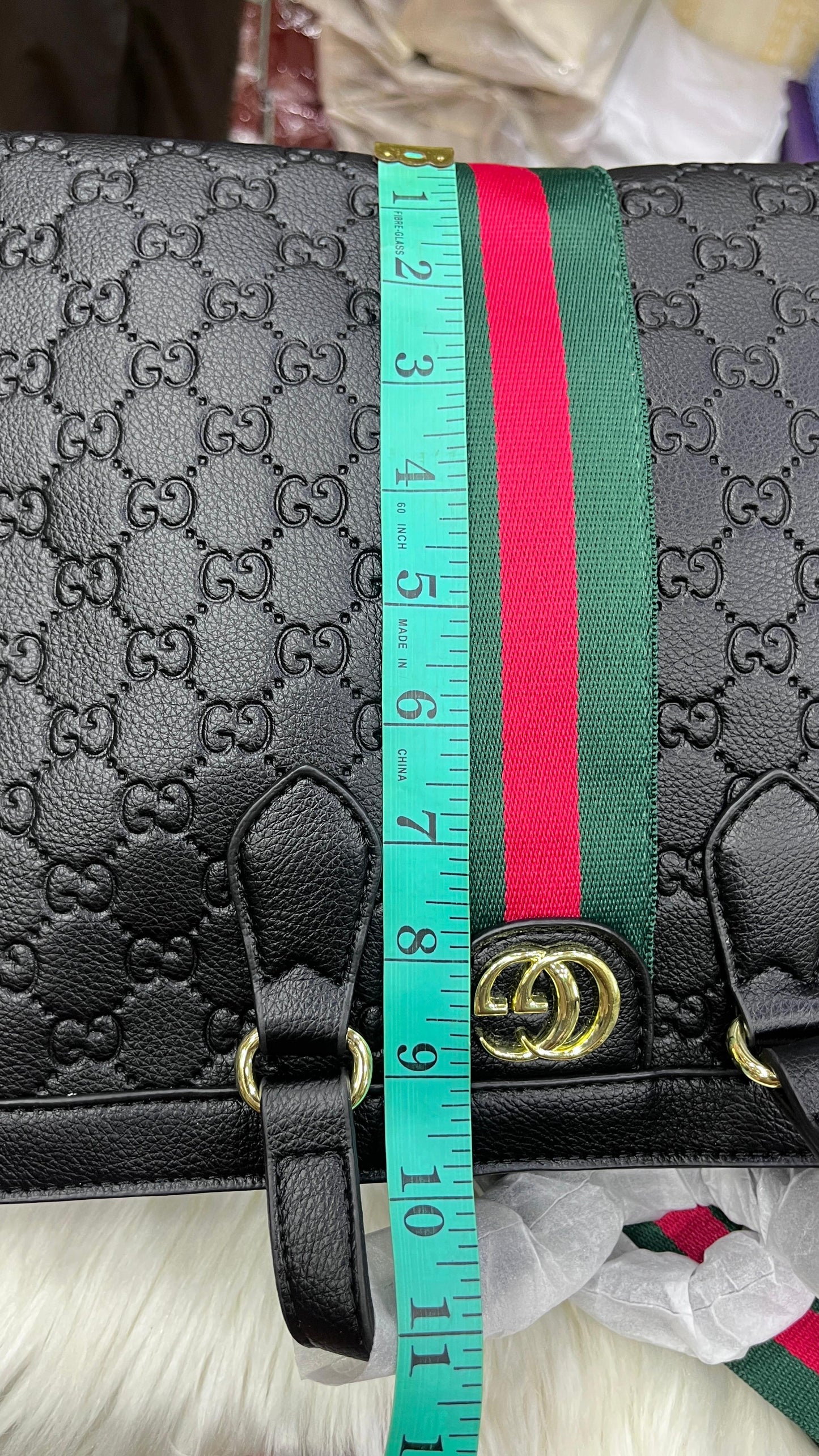 GUCCI SOFT LEATHER TOTE BAG – Women Bag (Black)