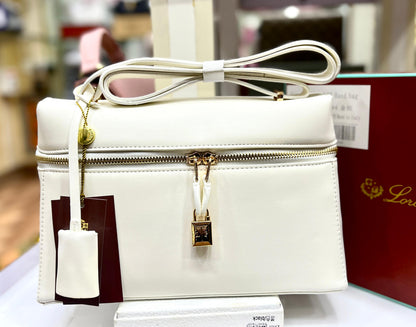 LORO PIANA Extra Bag L27 – Women Bag (White)