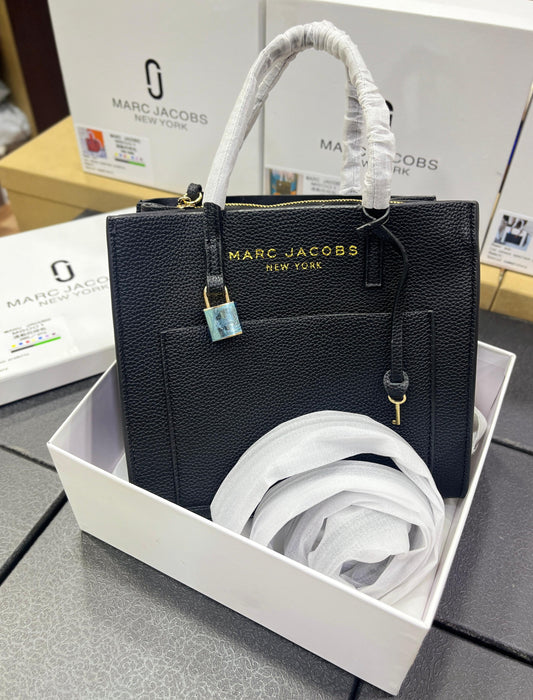 MARC JACOBS – Mini Grind Leather Women Bag (Full Black)