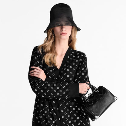L-O-U-I-S V-U-I-T-T-O-N Speedy Trunk 20 – Premium Women Bag (Black)