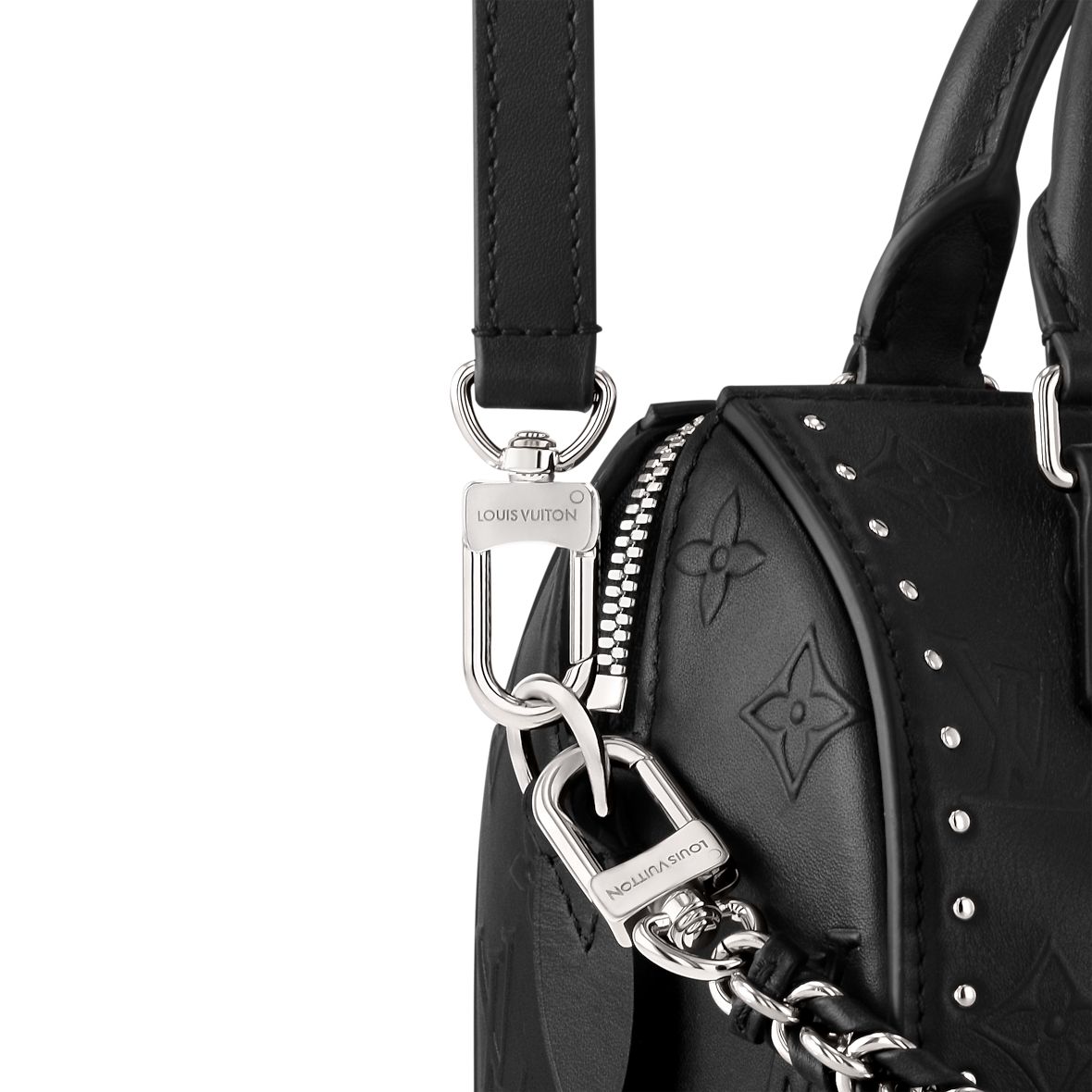 L-O-U-I-S V-U-I-T-T-O-N Speedy Trunk 20 – Premium Women Bag (Black)