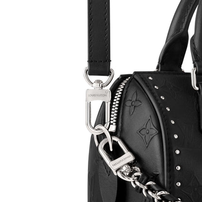 L-O-U-I-S V-U-I-T-T-O-N Speedy Trunk 20 – Premium Women Bag (Black)