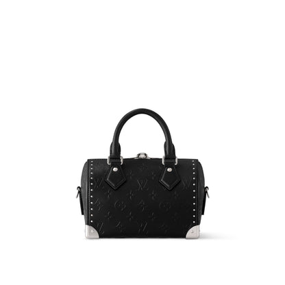 L-O-U-I-S V-U-I-T-T-O-N Speedy Trunk 20 – Premium Women Bag (Black)