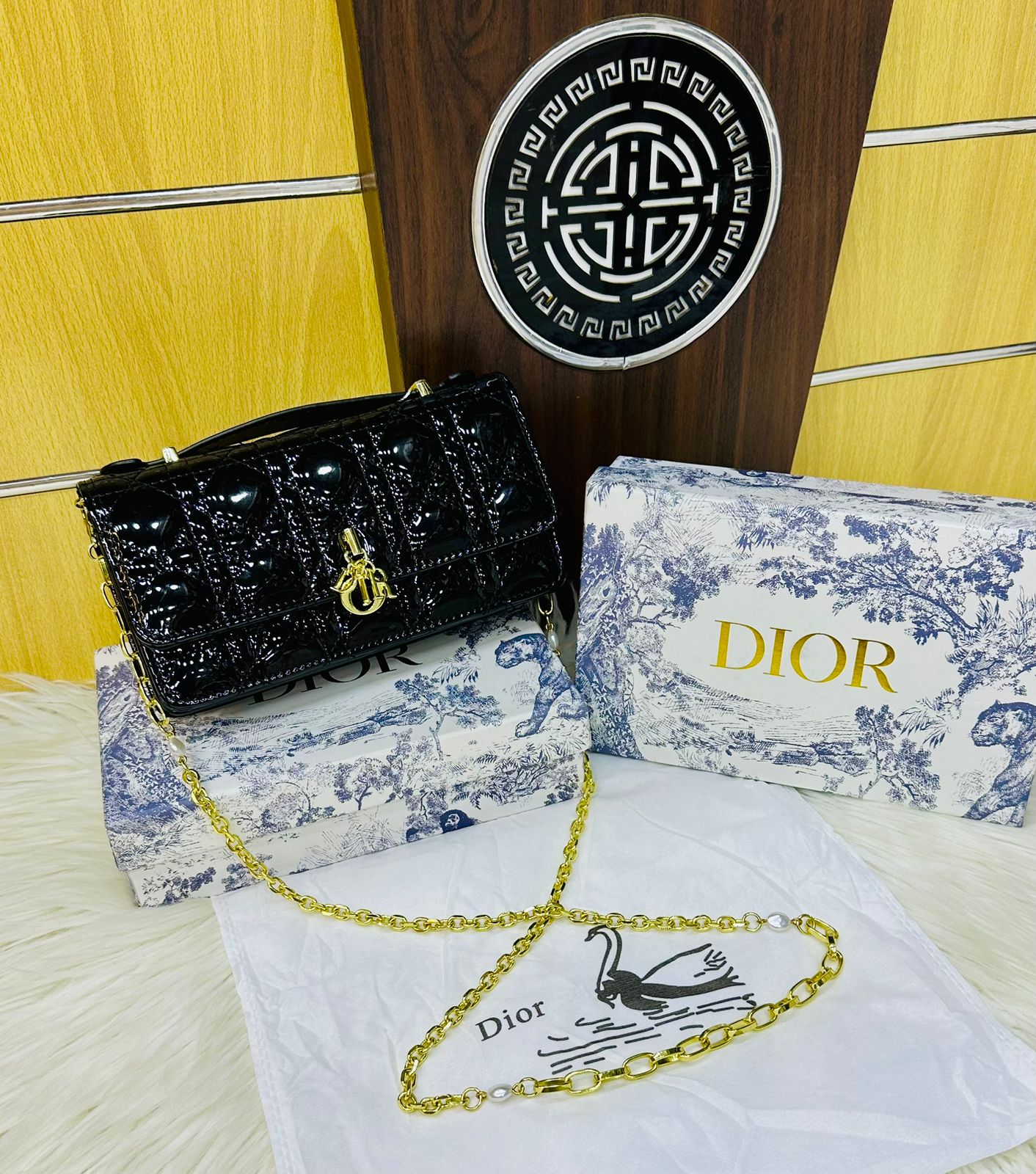 DIOR CROSSBODY – Women Bag (Black)