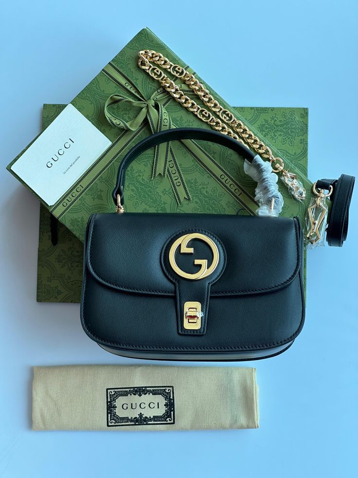 GUCCI CHAIN BAG – Women Shoulder Bag (Black)