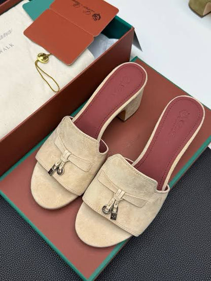 LORO PIANA SUMMER CHARMS – Women Sandals (Beige)