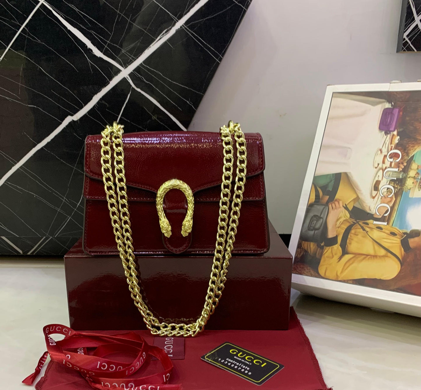 GUCCI CROSSBODY – Women Bag (Red)