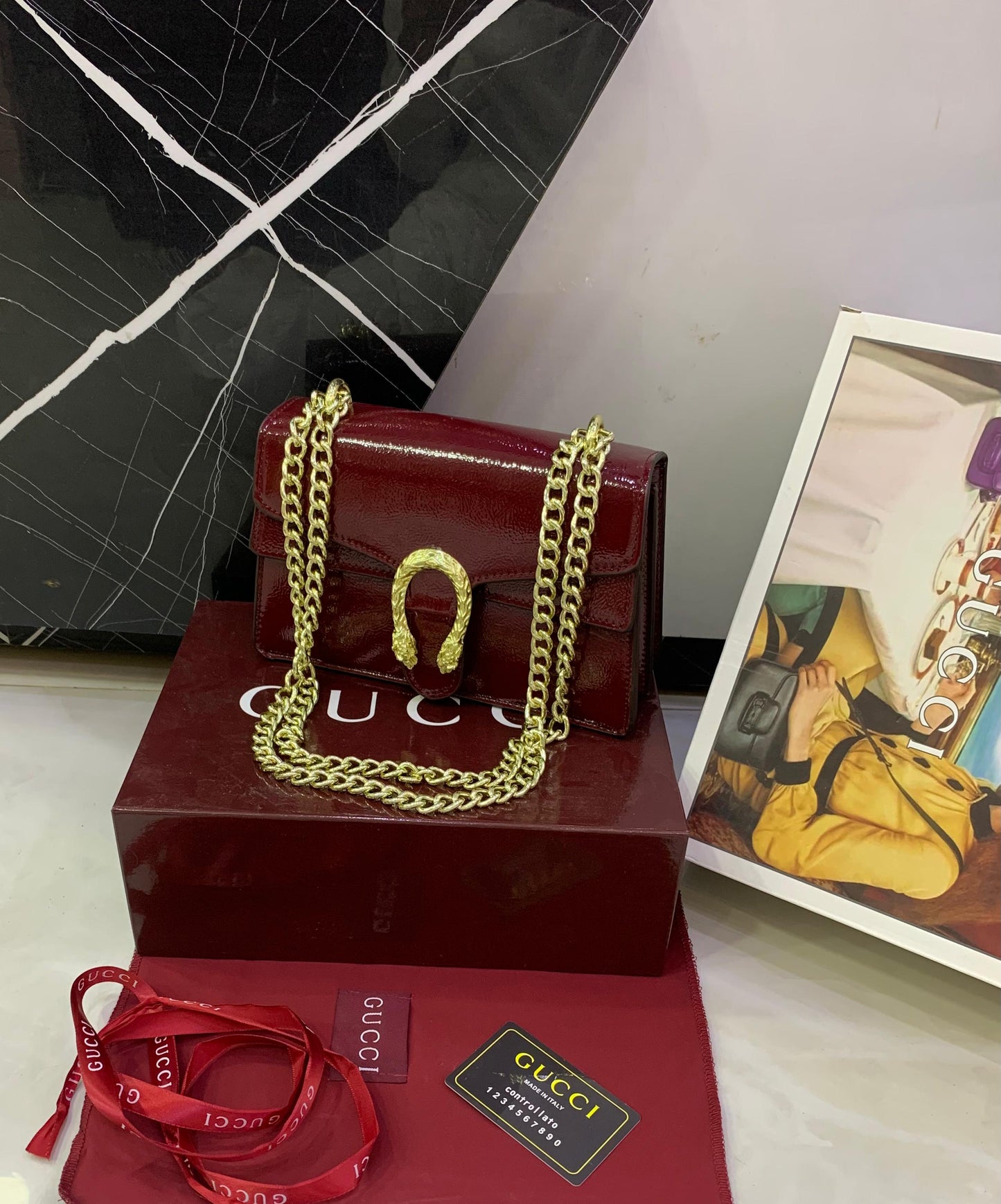 GUCCI CROSSBODY – Women Bag (Red)