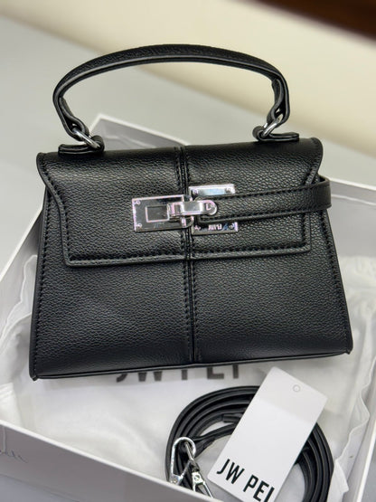 J-W P-E-I Elise Mini Top Handle Women Bag – Luxury Edition  (Black)