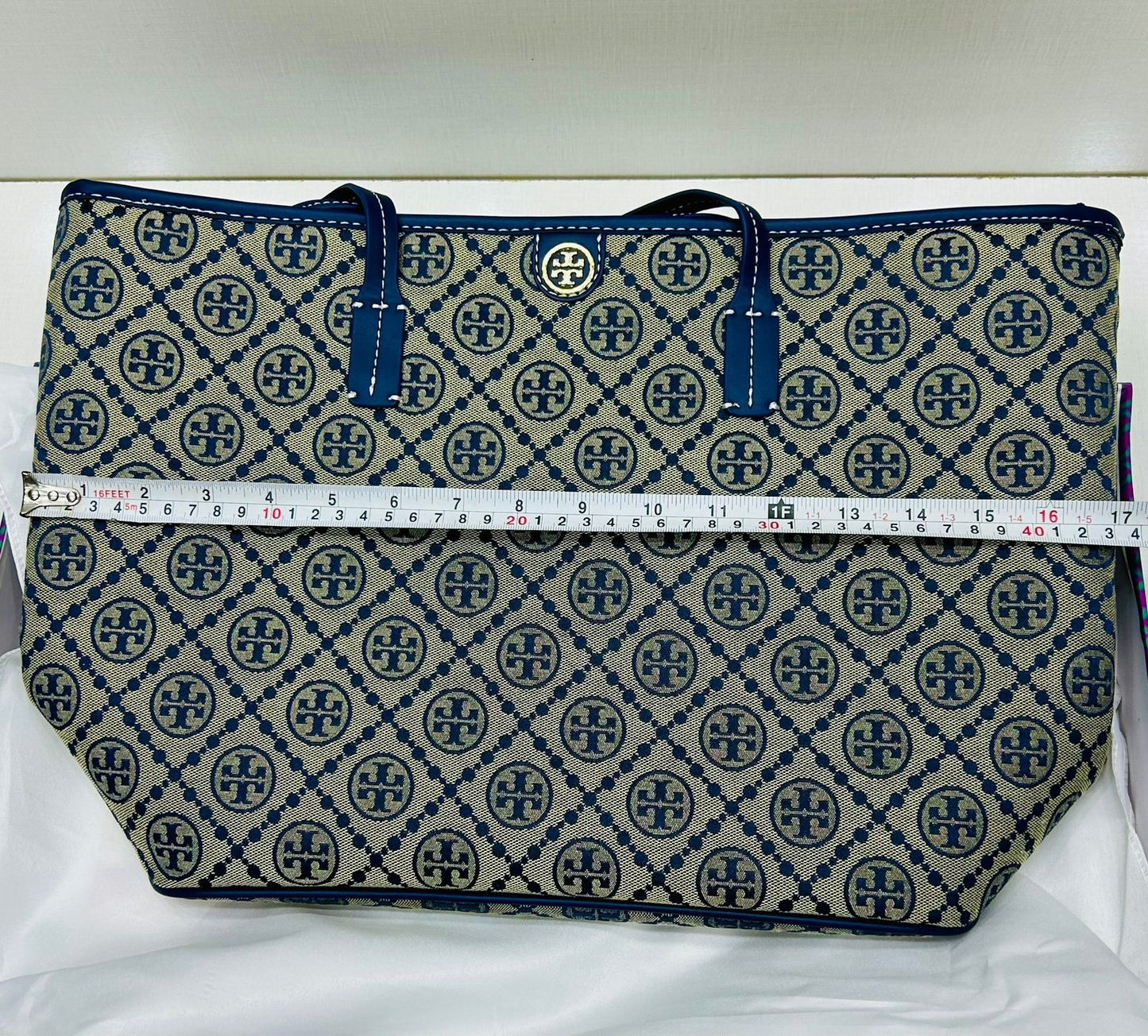 Tory Burch 2-Piece Tote Series – Premium Women Bag (Beige)