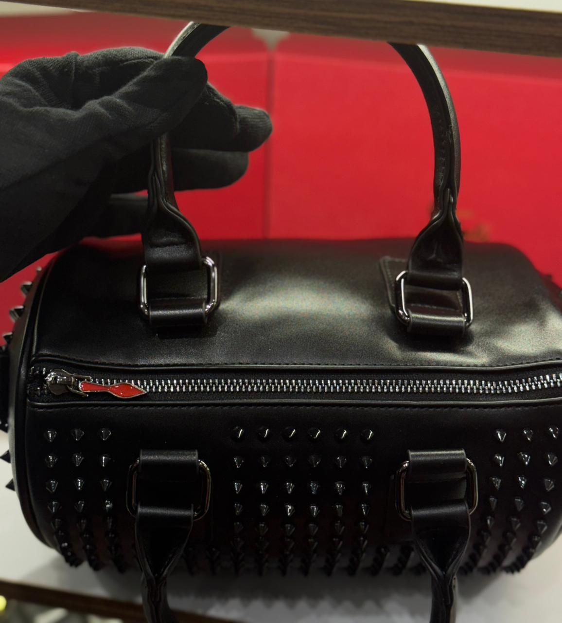Christian Louboutin Paloma Medium Top Handle Bag – Premium Quality (Black)