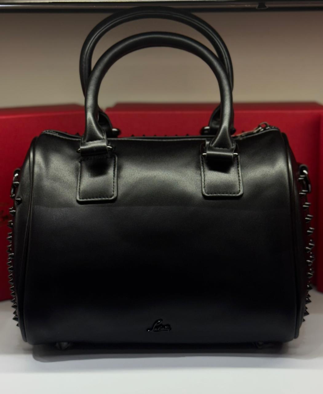 Christian Louboutin Paloma Medium Top Handle Bag – Premium Quality (Black)
