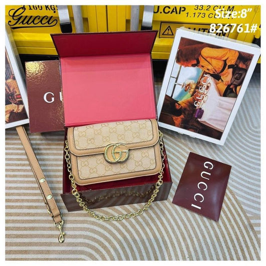 Gucci Go Small Shoulder Bag – Premium Quality (Beige)