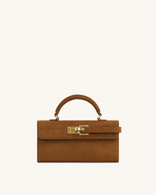 JW PEI Keyla Top Handle Bag – Vegan Leather | Premium Quality (Mustard)