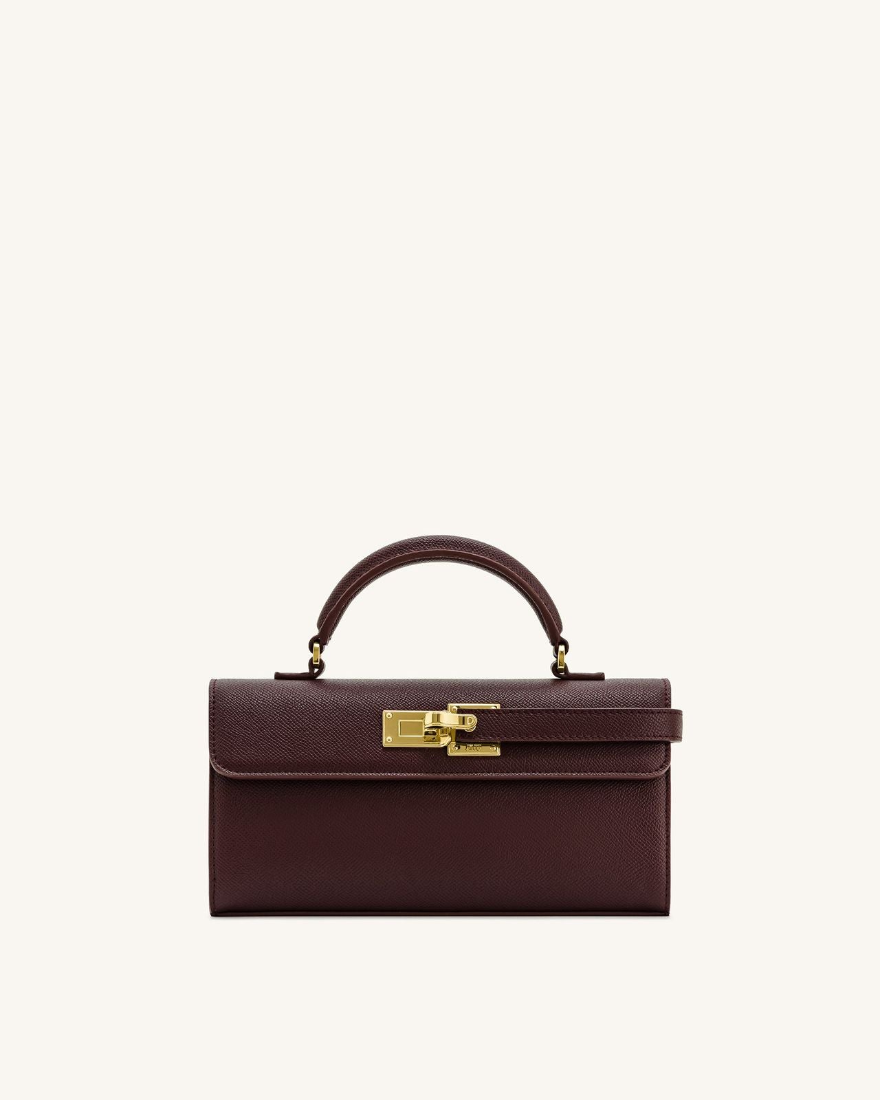 JW PEI Keyla Top Handle Bag – Vegan Leather | Premium Quality (Maroon)