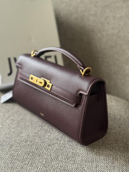 JW PEI Keyla Top Handle Bag – Vegan Leather | Premium Quality (Maroon)