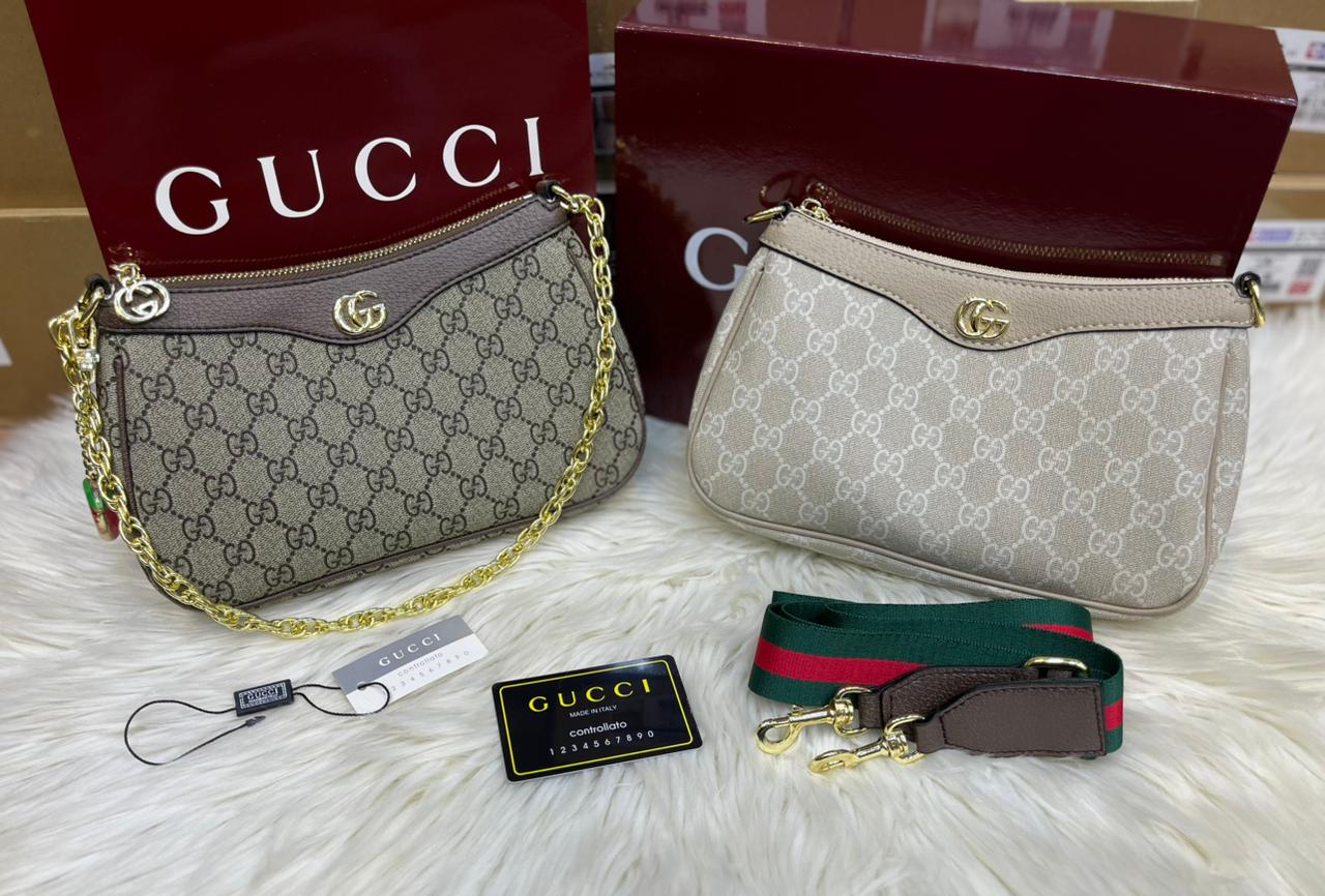 GUCCI Ophidia Small Shoulder Bag – Premium Quality (White)