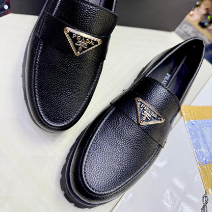 PRADA PREMIUM GENTS SHOES – Luxury Footwear (Black)