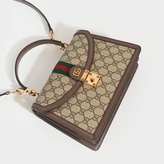 G-U-C-C-I OPHIDIA GG OFFICIAL BRAND – Women Bag (Brown Design B)