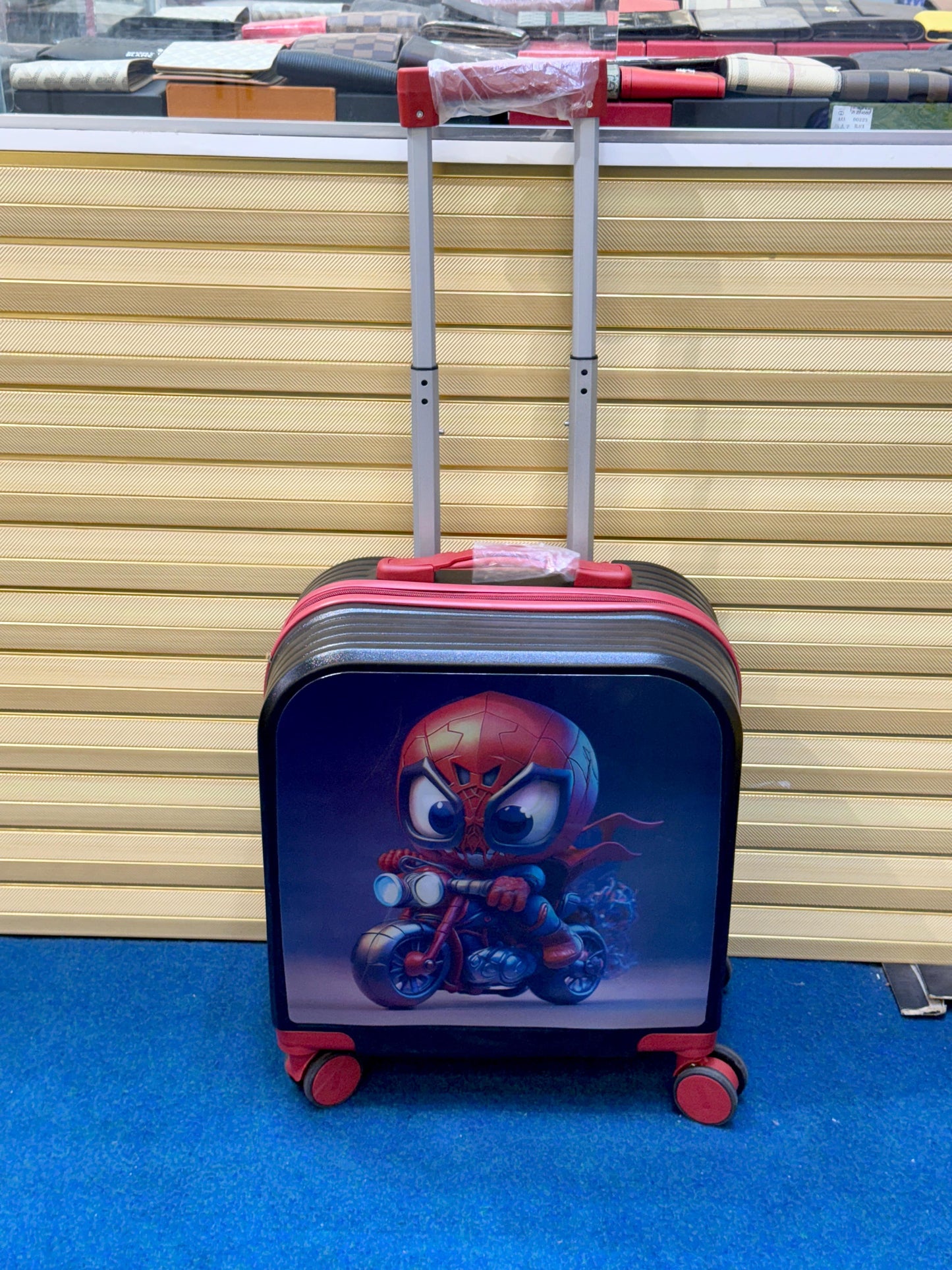 Kids Trolley Bag 20 Inch – Dual Magic Cartoon Digital Print Luggage (Design-7)