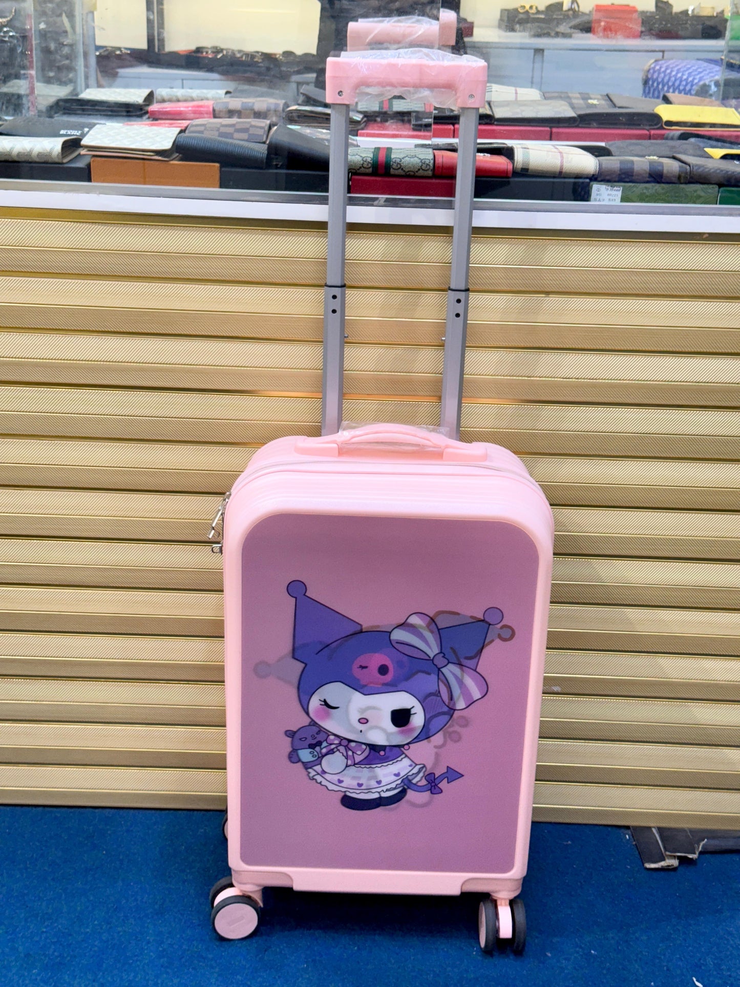 Kids Trolley Bag 20 Inch – Dual Magic Cartoon Digital Print Luggage (Design-4)