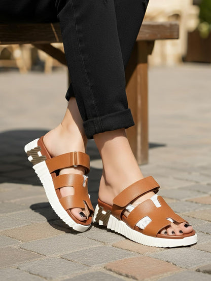 H-E-R-M-E-S INFRE Chypre Sandal – Master Quality Women Sandals (Brown)