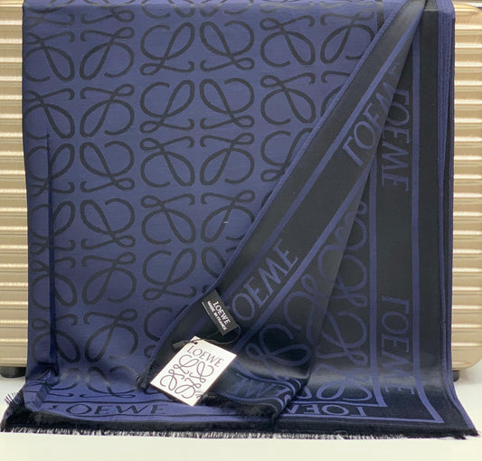L-O-E-W-E New Design Scarf – Official Model | Blue