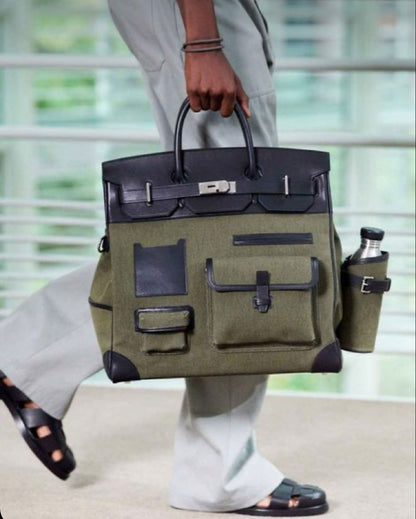 H-E-R-M-È-S Haut à Courroies Rock Women Bag – Premium Edition (Green)