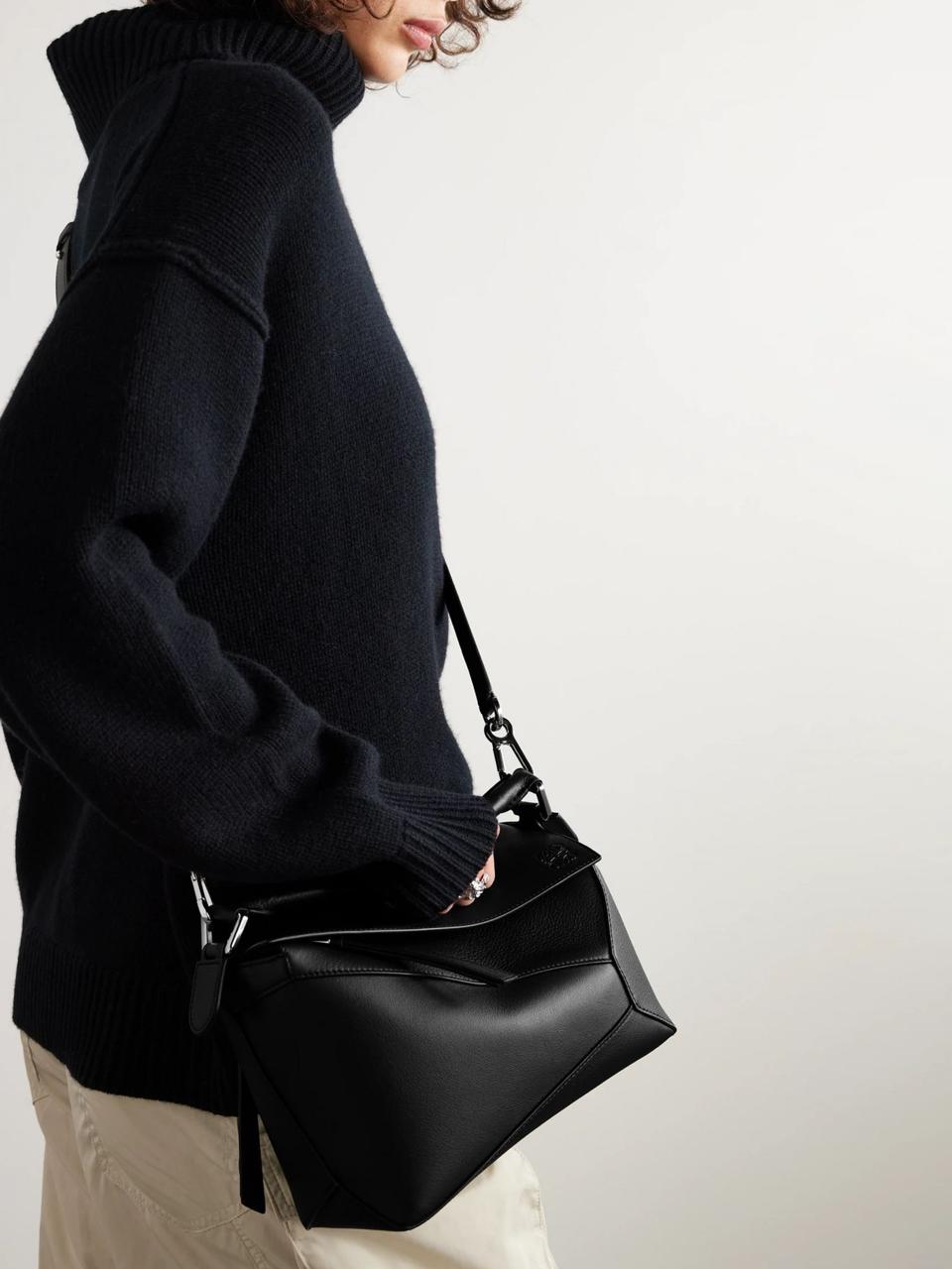 L-O-E-W-E Puzzle Bag – Premium Quality Women Bag (Black)