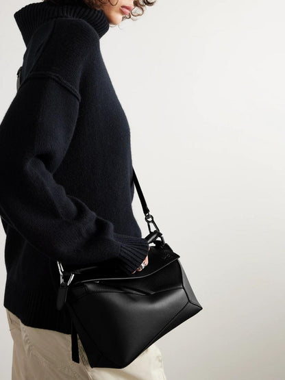 L-O-E-W-E Puzzle Bag – Premium Quality Women Bag (Black)