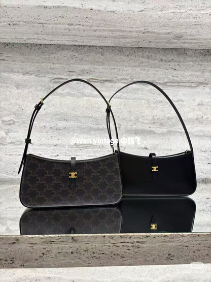 C-E-L-I-N-E Paris Luxe Soft Women Bag | Premium Edition (Black/Brown)