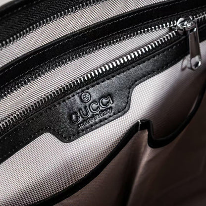 G-U-C-C-I Luxury Signature Large Women Bag | Super Premium Edition (Black-2)