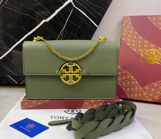 T-O-R-Y B-U-R-C-H Inspired Crossbody – Premium Women Bag (Green)