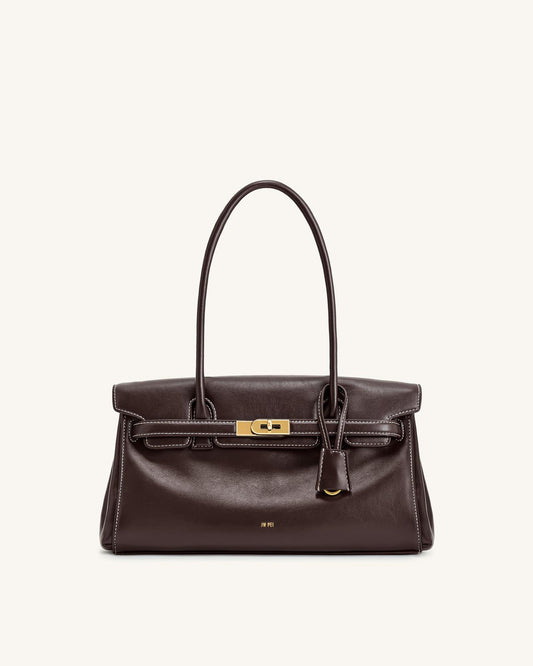 J-W-P-E-I Yara Shoulder Women Bag – Premium Edition (Brown)