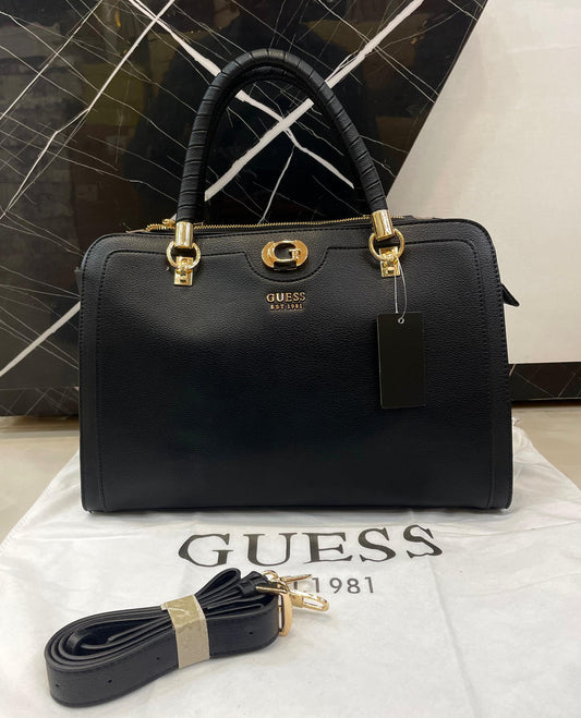 G-U-E-S-S Inspired Handbags – Premium Women Bag Collection (Black)