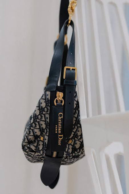 D-I-O-R Luxury Small Jacquard Canvas Women Bag – D-Journey Inspired | Premium Edition
