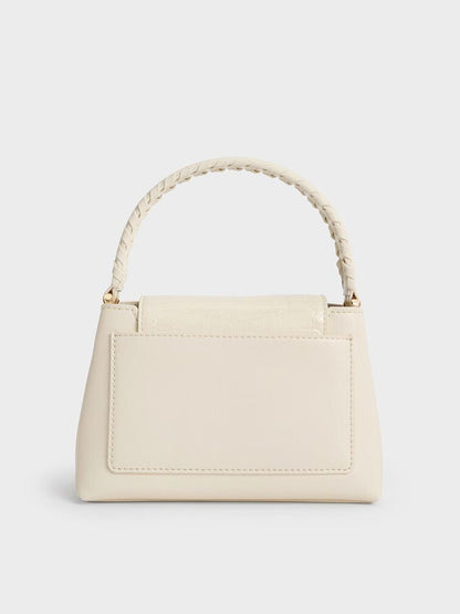 C-H-A-R-L-E-S & K-E-I-T-H Official Model Women Bag – (White)