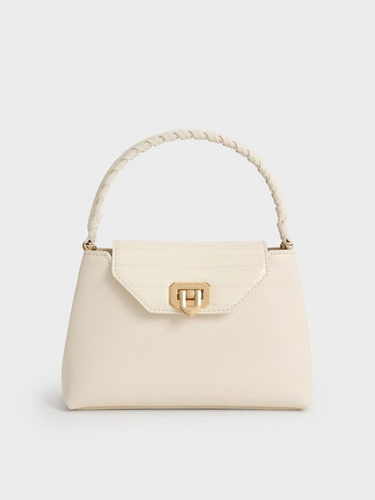 C-H-A-R-L-E-S & K-E-I-T-H Official Model Women Bag – (White)