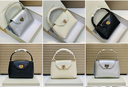 C-H-A-R-L-E-S & K-E-I-T-H Official Model Women Bag – (White)