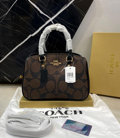 C-O-A-C-H Luxury Crossbody Women Bag – Master Class Edition | (Black/Brown)