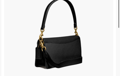 C-O-A-C-H Tabby-Inspired 26 Women Bag – Polished Leather | Premium Edition (Black)